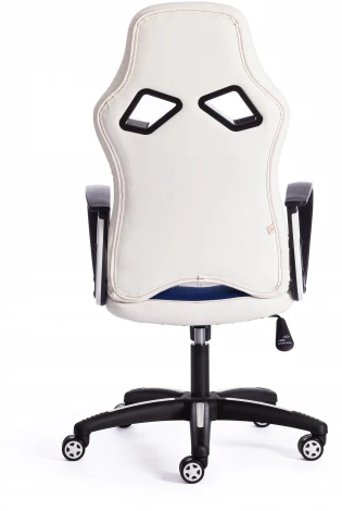 Кресло RUNNER кож/зам/ткань, белый/синий/красный, 36-01/10/08 Tetchair 12266