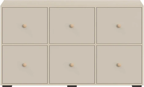 Тумба Play ОГОГО (арт.850322), (ЛДСП/Бежевый,Ясень Коимбра)