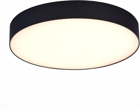 Светильник потолочный ST Luce ST606.432.36 Черный LED 1*36W 3000K 3240Lm 220V (круглые)