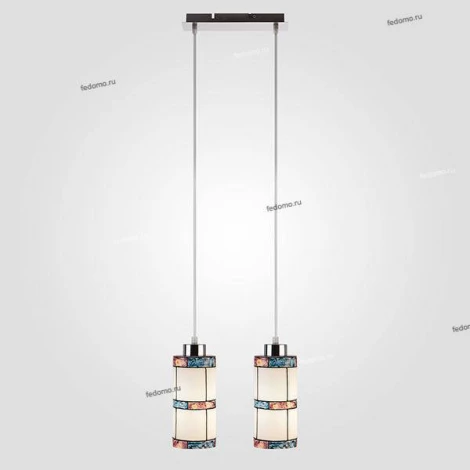 Подвесной светильник Eurosvet Tiffany 50043/2 хром