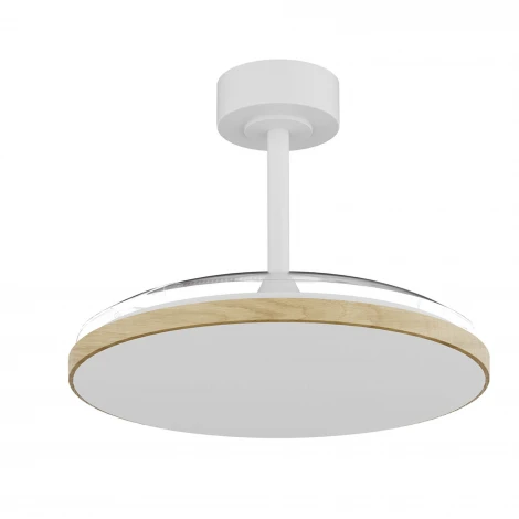 Потолочная светодиодная люстра с вентилятором и пультом Mantra Slim Fan 9007