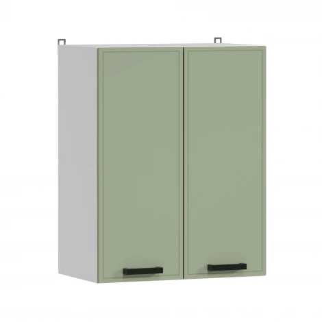 ГК Аленушка 1,6м Магнолия Фисташка/Фисташка, черный (без столешницы)