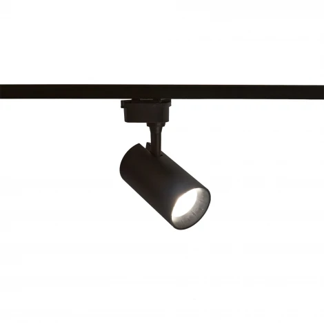 Трековый светильник однофазный, светодиодный. 2400 Лм. 4000К Корпус черный Volpe ULB-Q230 ULB-Q230 28W/4000К BLACK