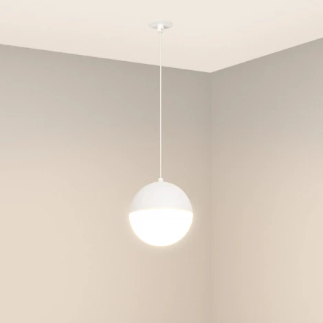 Подвесной светильник SP-EMISFERO-HANG-BUILT-R150-11W Day4000 (WH, 170 deg, 230V) (Arlight, IP20 Металл) 056586 (LED)