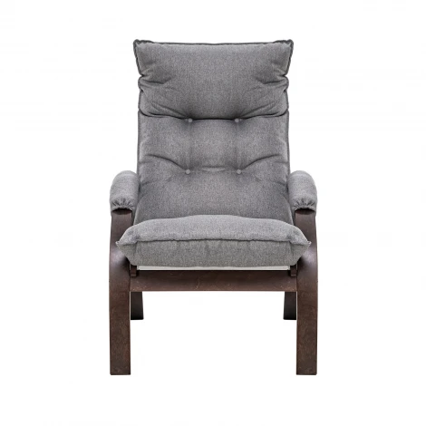 Кресло-трансформер Leset Левада (Фанера,Березовый шпон,Металл,Рогожка/Орех) арт.2500000190261