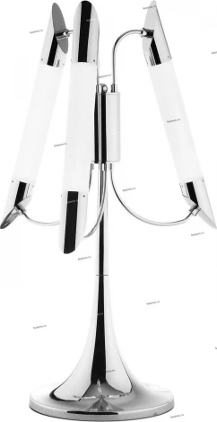 Интерьерная настольная лампа IDLamp Milada 401/3T-LEDChrome