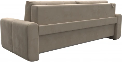 Диван прямой Лига-031 (Бежевый/Велюр) Лига Диванов арт.121253