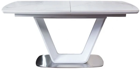 Стол Top Concept обеденный Monroe, раскладной (160+40 см) испанская керамика белая