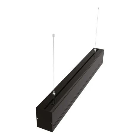 Светодиодный линейный светильник Wolta Профиль ДСО01-18-001-3К-Ч матовый