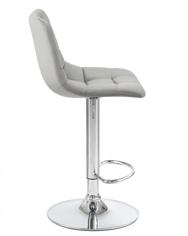 Стул барный TAILOR (серый велюр (MJ9-75))