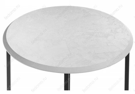 Журнальный столик Манеттия бетон белый