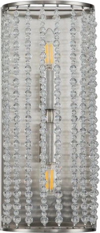 Настенный светильник Ballo V000277 (12004/2W Nickel) (220V, подвески)
