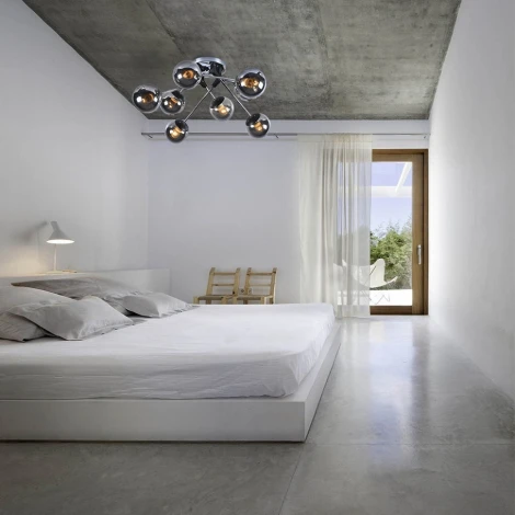 Потолочная люстра Seven Fires Grozotto SF3311/8C-MBK-CR