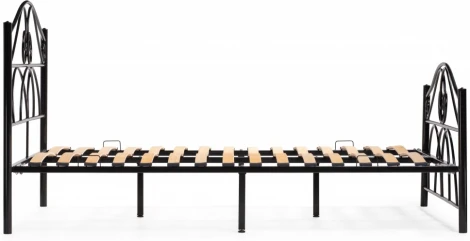 Кровать Woodville Морика 160х200 черная