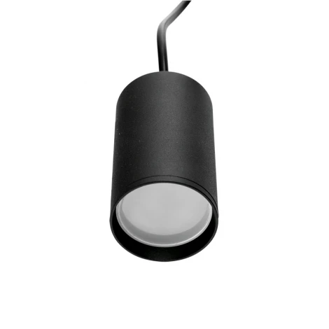 Трековый светильник однофазный Wolta WTL-GU10/03B под лампу GU10 черный BASIC