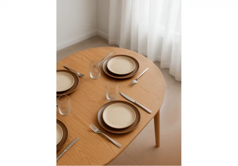 Кухонный стол Woodville Турин 80 (160) х 80 ольха