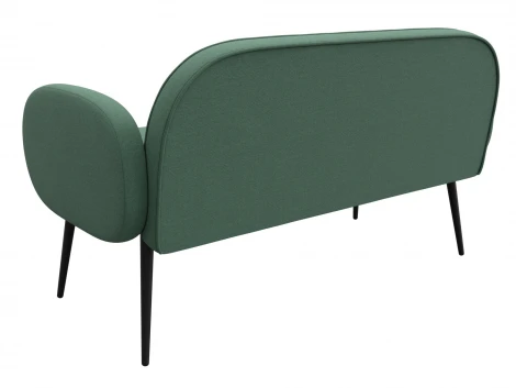 Диван прямой Лига-086 (Фанера/Металл/Рогожка/Зеленый) Лига Диванов 131084