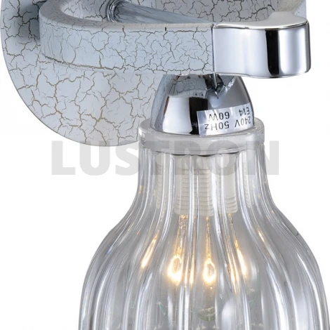 Бра N-Light 411 411-01-11CWC chrome + white crack
