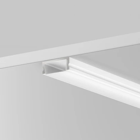 Алюминиевый профиль накладной 15x6, белый, 2 м, ALM-001-W-2M Maytoni 631004