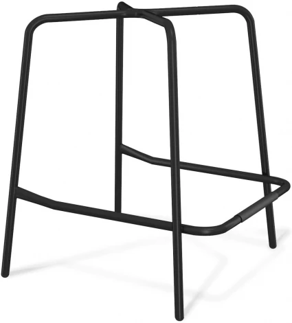 Стул полубарный Sheffilton SHT-ST42-1/S29-1 кофейный трюфель/черный муар от фабрики Sheffilton