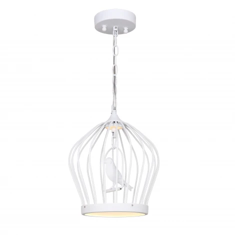 Подвесной светильник Favourite Chick 1931-2P (LED, 220V, на цепи, птички, клетка)