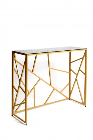 Консольный стол AllConsoles 1051-CG grey золотой