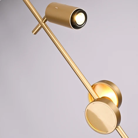 Потолочный светильник со спот на штангеом Сhody H130 Brass By ImperiumLoft Chody01 (LED, 220V)