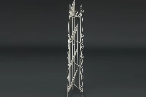 Этажерка угловая Secret De Maison 001 butter white (стальной сплав)