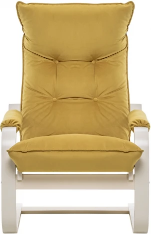 Кресло-трансформер Leset Оливер (Фанера,Березовый шпон,Металл,Велюр/Желтый) арт.2500000118593