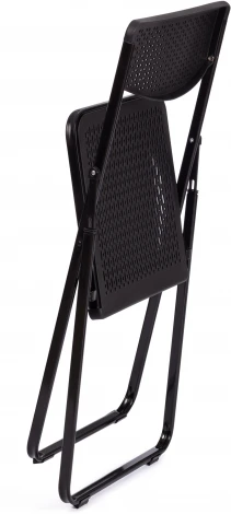 Стул складной FOLDER (mod. 3016) / 1 шт. в упаковке (Металл,Пластик /Черный)