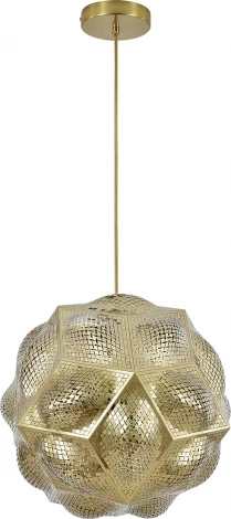 Подвесной светильник (11060/B/1P Brass) Indigo Futuro V000553 (220V, на проводе, шар)