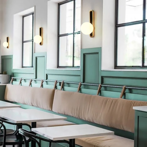 Настенный светильник (бра) Dixon White ImperiumLoft Dixon01 (133239-22) (220V, шар)