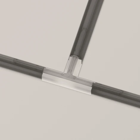 Коннектор Т-образный Gravity встраиваемый белый (магнитный) Maytoni Technical TRA010CT-42W