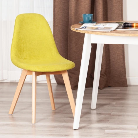 Стул CINDY SOFT (mod. C1021F1-1) / 2 шт. в упаковке Tetchair (Велюр,Дерево бук/Зеленый) арт.24556