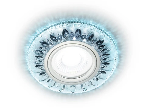 Встраиваемый точечный светильник Ambrella Декоративные Кристалл Лайт S305 CH (220V)