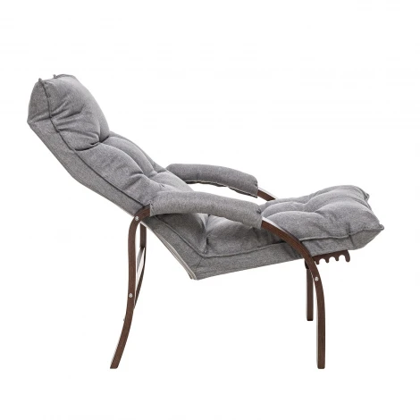 Кресло-трансформер Leset Левада (Фанера,Березовый шпон,Металл,Рогожка/Орех) арт.2500000190261