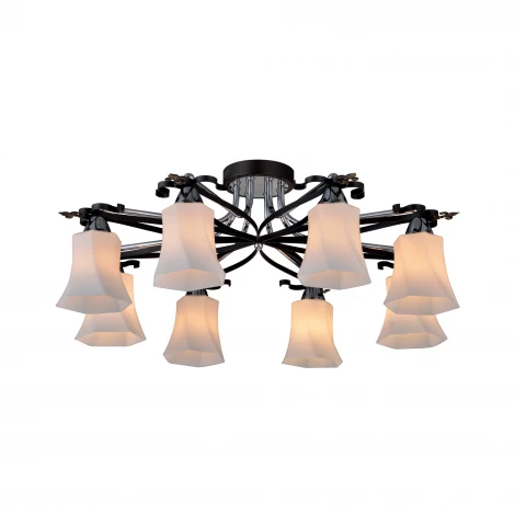 Потолочная люстра IDLamp Monga 849/8PF-Dark