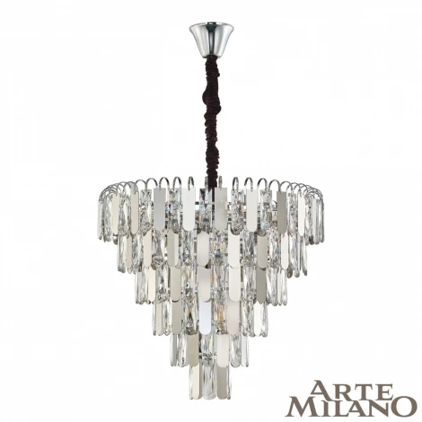 Подвесная люстра Arte Milano 25388.D600.H520.E14.11 Ni (220V, на цепи)