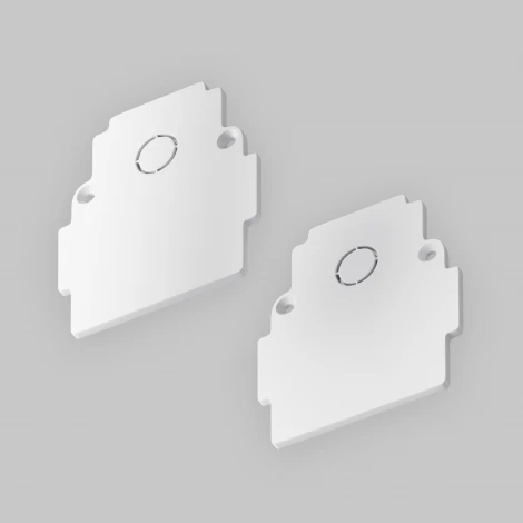 Заглушка торцевая 2шт встраиваемый белый Maytoni Accessories for tracks Gravity TRA010EC-42W