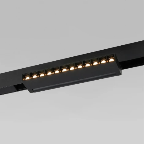 Трековый светильник магнитный Elektrostandard Slim Magnetic HL02 85010/01 12W 3000K (черный) (LED, 48V)