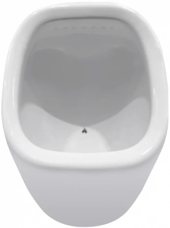 Писсуар AM.PM Spirit V2.0 C707006WP подвесной, с внешним подводом воды, с декором