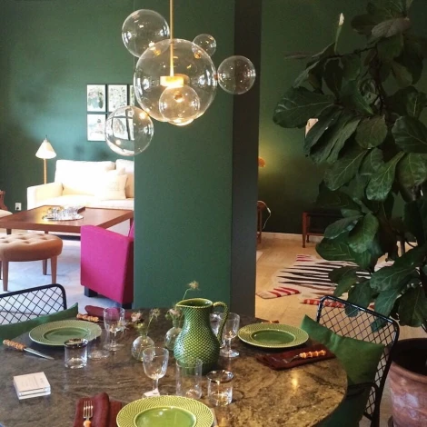 Подвесной светильник Loft IT Bolle 2027-P6 (LED, 220V, на проводе, шарики)