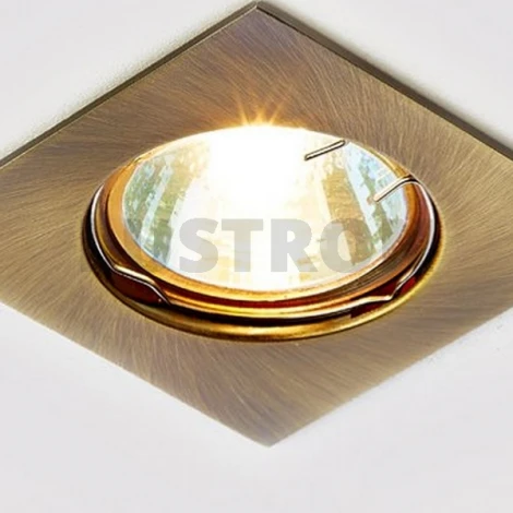 Встраиваемый точечный светильник Ambrella Литье Штамповка 866A SB (220V)