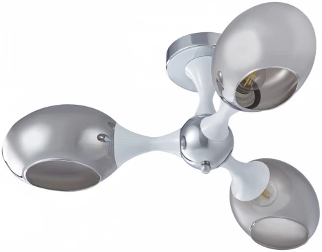Потолочная люстра на штанге Arte Milano Napoli 329408/3 CR+WH (220V)