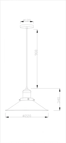 Подвесной светильник Moderli Night V11423-1P (220V, на проводе, круглые)