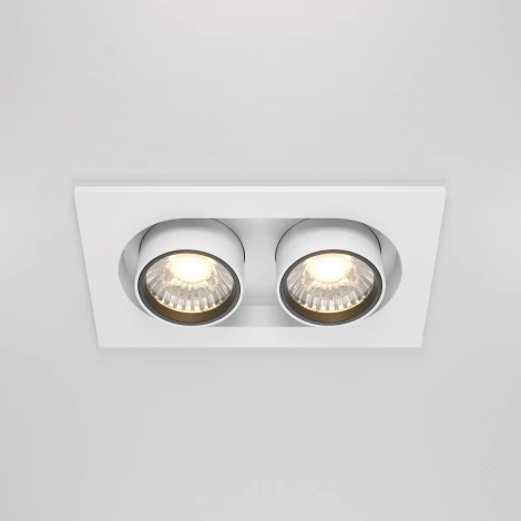 Встраиваемый светильник Hidden 4000K 2x10W 36° LED Maytoni Technical DL045-02-10W4K-W (220V)