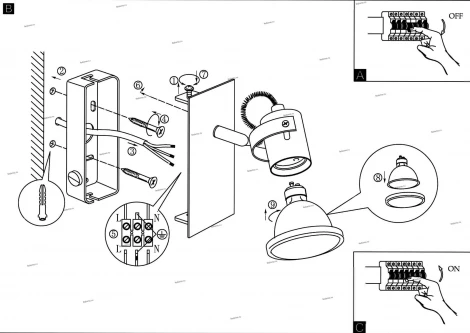 Спот Eglo Tukon 3 94144