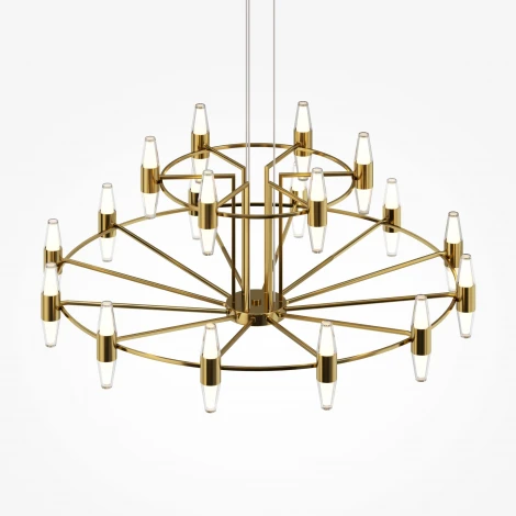 Подвесная люстра ярусная Maytoni Arana MOD401PL-L108BS3K (LED, 220V, на тросе)