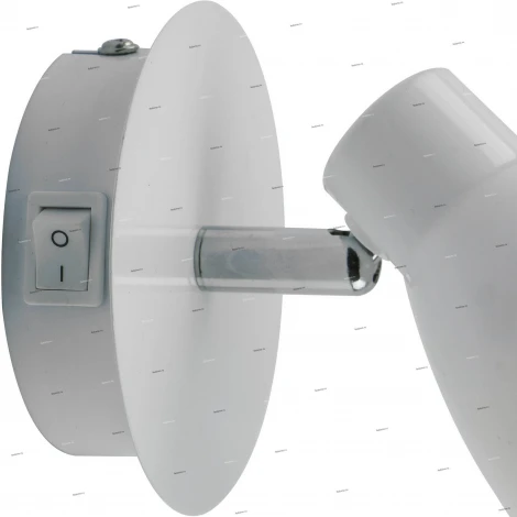 Спот Arte Lamp Gioved A6008AP-1WH (LED, 220V, выключатель, круглые)