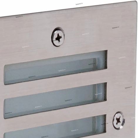 Светильник уличный встраиваемый в стену светодиодный Horoz Akik, 1 лампа, никель с белым